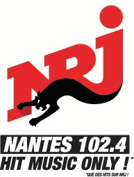 Le logo de NRJ Nantes, partenaire de Zomb'in The Dark Nantes